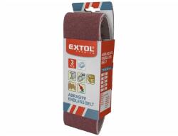 Extol Csiszolószalag vászon 75×457mm P80, 3 db (8803508)