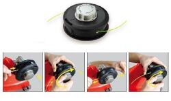  Damilfej Tap&Go könnyű damilbefűzéssel 130 mm, 2 db adapter csavarral (50709104) (50709104)