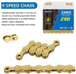 Toopre Lánc 9 Speed 1/2X3/32X116 Gold