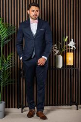 Elite Fashion Sötétkék háromrészes slim Öltöny - 54 ( l ) - elitedivat - 142 990 Ft