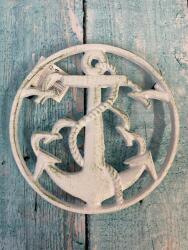  Öntöttvas edényalátét horgonyos