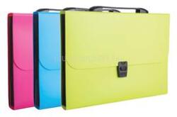 DELI Rio A4 7 rekeszes vegyes színű irattáska (DEB40202) (DEB40202)