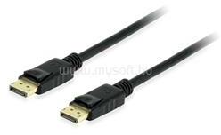 Equip Kábel - 119252 (DisplayPort1.4 kábel, 8K/60Hz, apa/apa, fekete, 2m) (EQUIP_119252) (EQUIP_119252)