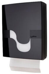 Celtex Megamini V hajtogatott kéztörlő adagoló ABS fekete (DA503XSZAD92100)