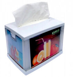 Vialli Szalvéta adagoló asztali ABS műanyag fehér (DA503XSZADNG16)