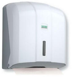 Vialli V hajtogatott kéztörlő adagoló ABS műanyag, fehér (DA503XSZADK4)