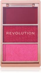 Makeup Revolution Blush Icon Palette arcpirosító paletta árnyalat My Cherry Truth 9.8 g