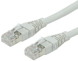 ALANTEC ROLINE S/FTP Patch Cord Cat. 6a, Component Level, LSOH, grey 1m networking cable Gray (KKS6ASZA1.0) - vexio