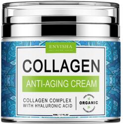 Verilaria Kollagén arckrém, hialuronsav, öregedésgátló hatás, bio, Envisha, 50ml (Sevich123)