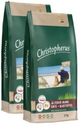 Christopherus Dog Senior Grainfree Kacsa és burgonya 2x12kg - grandopet