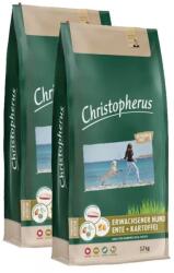 Christopherus Dog Adult Grainfree Kacsa és burgonya Small & medium 2x12kg