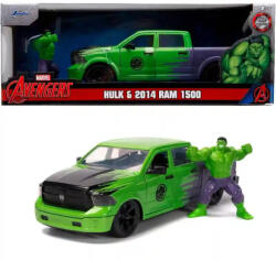 Jada Toys - 2014 RAM 1500 fém játékautó 21cm Hulk figurával (253225029) - jatekbirodalom