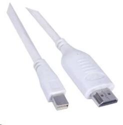 PremiumCord Mini DisplayPort HDMI Átalakító Fehér 3m kportadmk01-03 (kportadmk01-03)