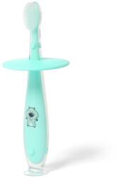 BabyOno gyerek fogkefe 12 hó+, szürke/kék, 1 db