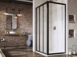 RAVAK Supernova ASDP3+APSS zuhanykabin fekete, transparent (00VD03R2Z1+940303R2Z1)