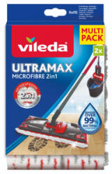 Vileda Ultramax lapos felmosó 2in1 utántöltő multipack (4023103227347)