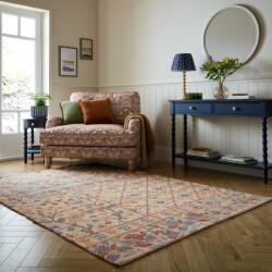 Flair Rugs Taylor Patchwork téglalap alakú szőnyeg, 160x230 cm, 2000 g/m2, 70% Juta, 26% Poliészter, 4% Pamut, Kék