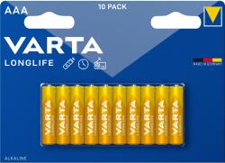 VARTA Longlife mikroelem / AAA/ LR03 BL10, 10 db (4103101461)
