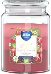BISPOL Ароматна свещ Bispol Aura - Вкусни плодове, 500 g (/snd99t-386)
