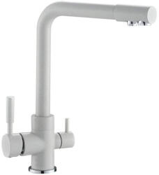 Zegor 3 utas mosogató csaptelep SAF18-A092KW Fehér (SAF18-A092KW) - ledsziget