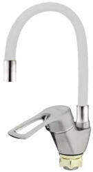 Zegor egykaros mosogató csaptelep flexibilis kifolyócsővel YUB4-F181GY Szürke (YUB4-F181GY) - ledsziget