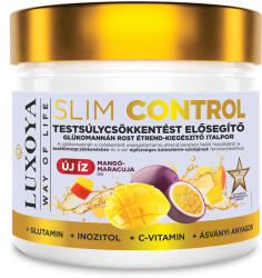 Luxoya Slim Control - Glükomannán por 300g - Mangó-Maracuja - szepseglabor