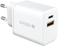 DVICED DV221008 35W USB/Type-C adapter + Type-C kábel - Fehér (DV221008)