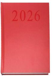  2026 A5 napi beosztású bordó határidőnapló (EAO2622) - officedepot