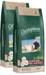 Christopherus Dog Senior Grainfree Kacsa és burgonya 2x12kg - pepita