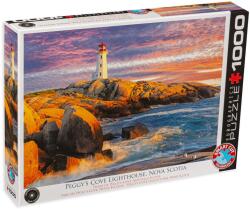 EUROGRAPHICS Puzzle Eurographics din 1000 de piese - Peggy’s Cove Lighthouse, Nova Scotia (60005437) Puzzle