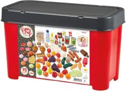 Ecoiffier Set de joacă Ecoiffier - Produse alimentare, 75 piese (7900012608) Bucatarie copii