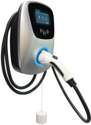  Zopoise ZB04 E022KBC - 22kW AC Wallbox - elektromos autó fali töltő | 22kW - 3x32A | Type 2 kábel | App. & amp; RFID kártyás vezérlés