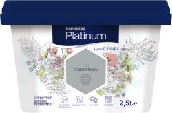 Poli-Farbe Platinum Színes Falfesték 2, 5l F50 Fekete üröm Beltéri Vizesbázisú