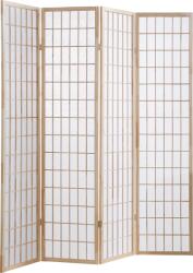 Praktiker Living Paraván 4 Paneles Natúr 178, 5x174 Cm