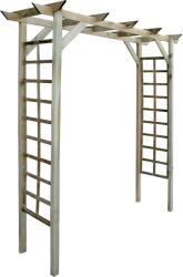 Forest style Pergola Luna Egyenes