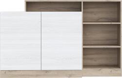 Forte Bodil komód - havas-bianco tölgy 149, 7x94, 3x39, 2cm