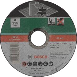 Bosch Vágótárcsa átmérő 115x1, 6 Egyenes, Inox (2609256321)