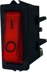 MENTAVILL Kb 130-002 Piros, Csavaros Kapcsoló