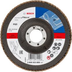 Bosch Bosch Standard For Metal Legyezőcsiszoló 125x22, 23mm G80 Bosch (2 608 603 658)