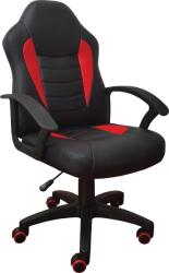 Praktiker Gamer Szék Fekete/piros 55x58, 5x93-103cm