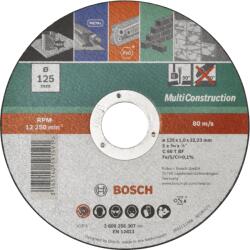 Bosch Vágótárcsa Multiconstruction 115x1, 0mm, Többcélú, Egyenes