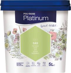 Poli-Farbe Platinum színes beltéri falfesték S40 Sás, 5l