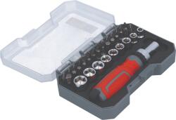 Suki Dugókulcs Bitkészlet Racsnis Fogantyúval 38 Részes