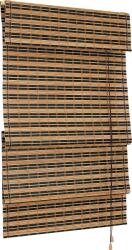 Praktiker Living Praktiker Bambusz Római Roló 60x160cm 7mm+2, 5mm Fekete/karbonizált