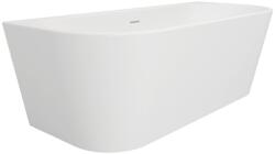 Rune Cada freestanding Rune Birka Tykk 160x75 cm finisaj alb lucios lipita de perete, BTW (5940541335184)