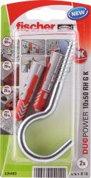 Fischer Duopower 10x50mm 2db dübel körkampóval - praktiker - 1 799 Ft