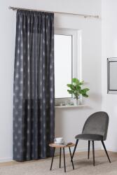 Splendid Fényáteresztő Függöny 140x260cm Fekete Poliészter