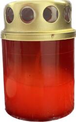  Műanyag Mécses Fém Tetővel Piros 25gr