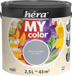 Héra My Color Beltéri Színes Falfesték 2, 5l Grafitszürke