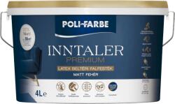 Poli-Farbe Inntaler premium latex beltéri falfesték fehér, 4 L